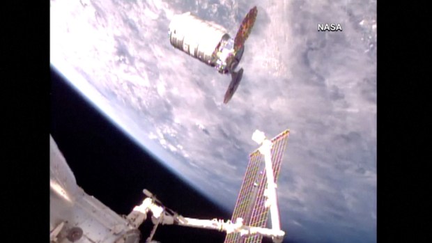 John Glenn Spacecraft Arrives at International Space Station