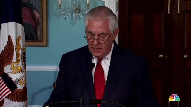 Tillerson Says He Never Considered Leaving Trump Administration