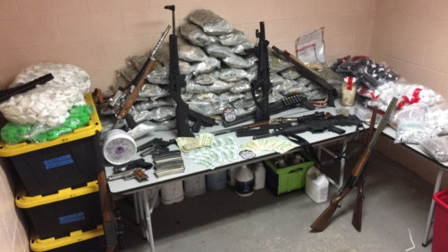 $250K worth of drugs, guns discovered after Seabrook house fire