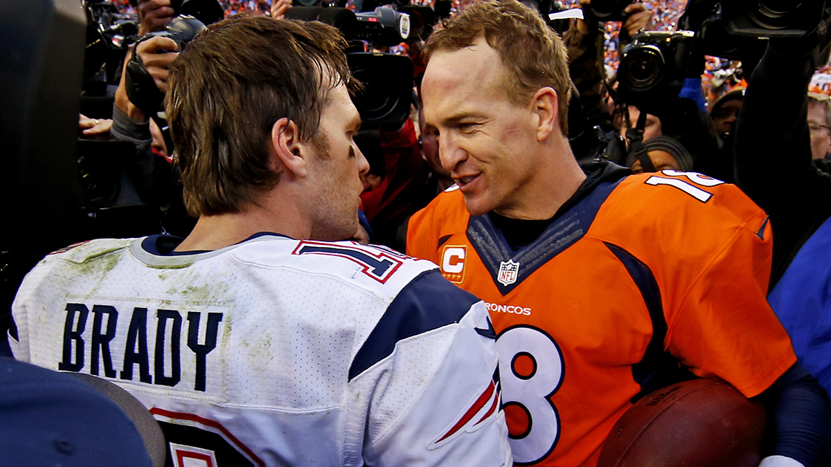 Tom Brady and Peyton Manning