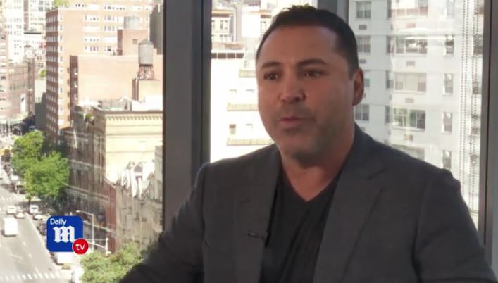 101119 dailymailtv oscar de la hoya