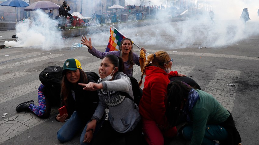 APTOPIX Bolivia Protests