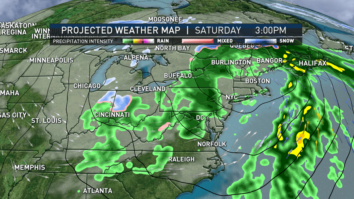 Widespread Rain to End Our Week, Begin Weekend – NBC Boston