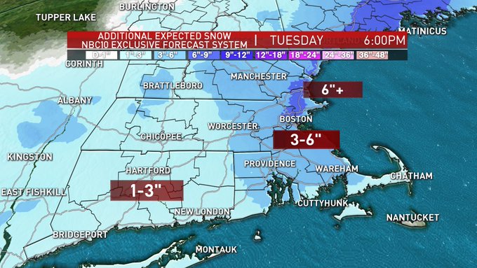 Relentless Storm Continuing With Rain, Snow in New England – NBC Boston