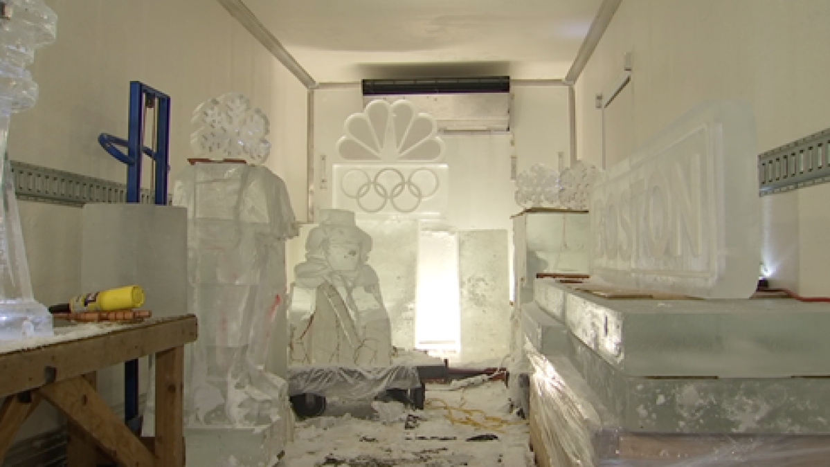 Meet the Ice Sculptor Getting First Night Boston Ready for