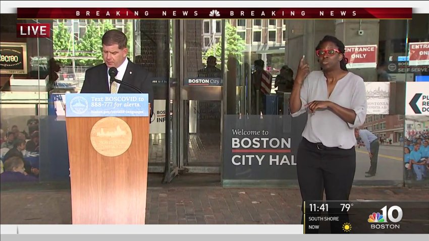 Mayor Walsh Provides Update on Reopening, Speaks Out on Protests