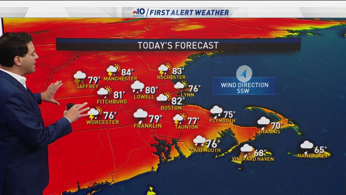 Scattered Thunderstorms Friday – NBC Boston