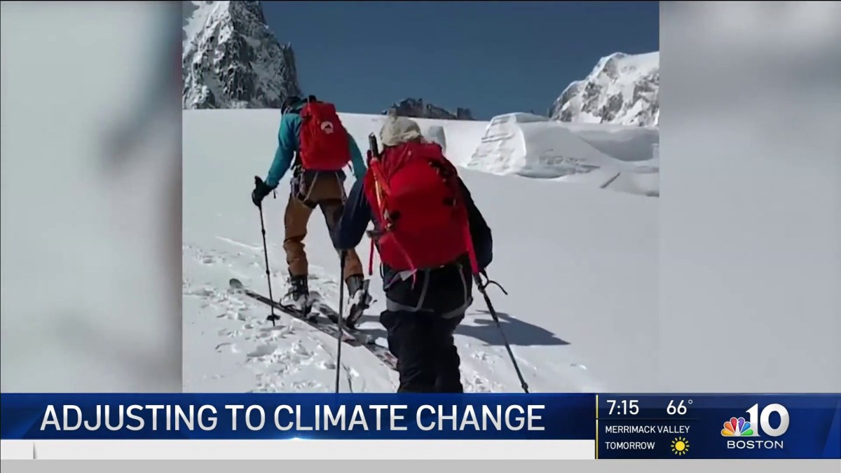 This Skier Helps Track Climate Change - NBC10 Boston