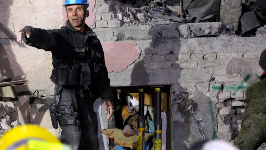 APTOPIX Albania Earthquake