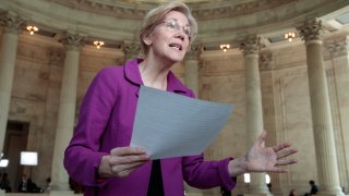Senate Warren Breaking Rules