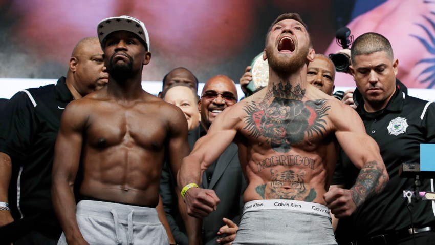 Mayweather McGregor Boxing