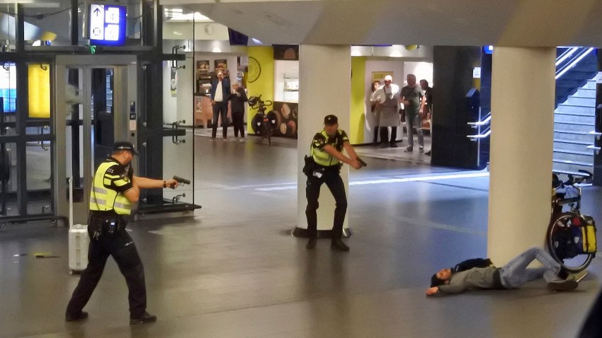APTOPIX Netherlands Stabbing