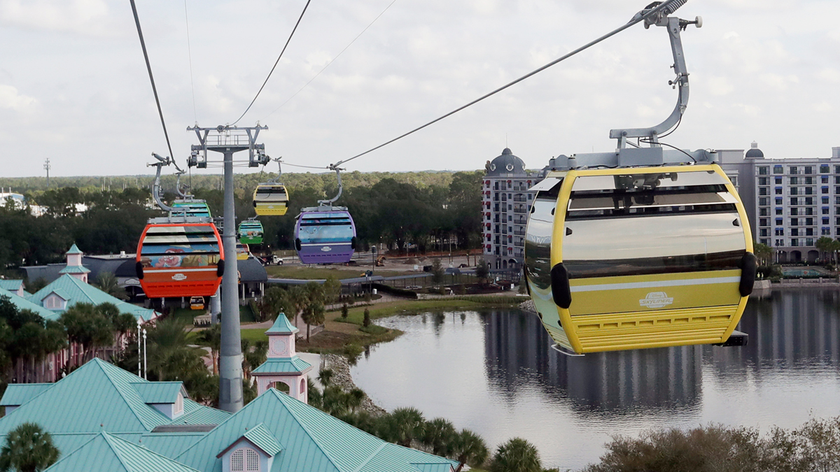 Parkgoers Stuck On Disney World’s New Aerial Cable Cars NBC Boston