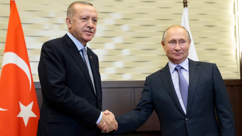 APTOPIX Russia Turkey Syria