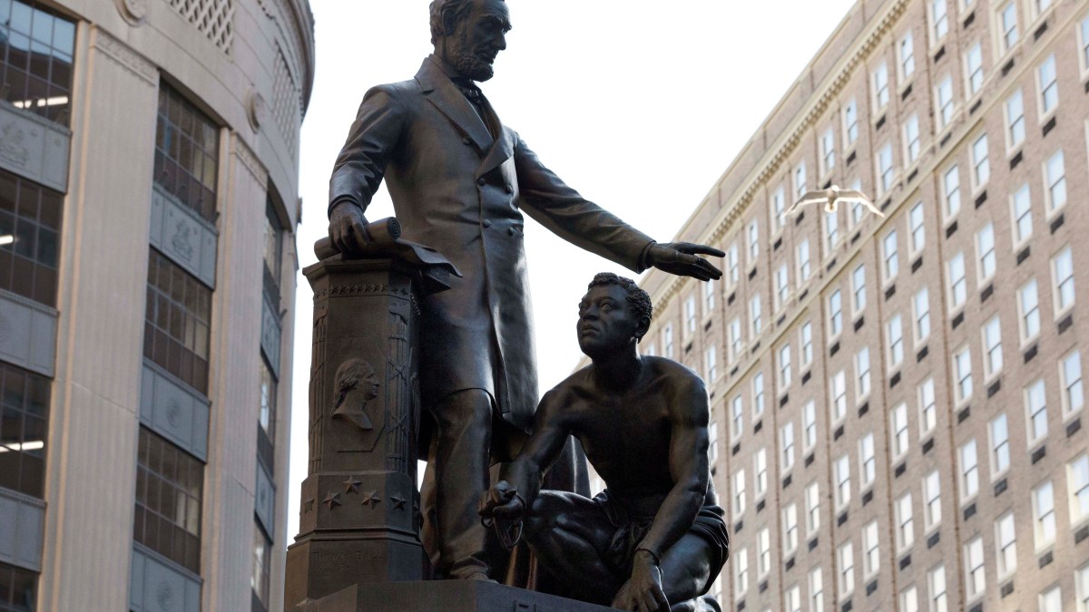 Boston to Remove Statue Depicting Lincoln With Freed Black Man on His Knees - NBC10 Boston