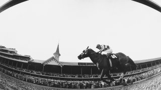 Secretariat, ridden by Ron Turcotte in 1973