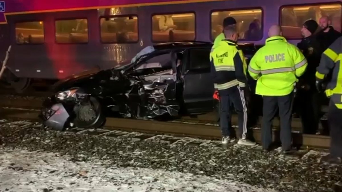 Train Crash Leaves Car Mangled in Ashland NBC Boston
