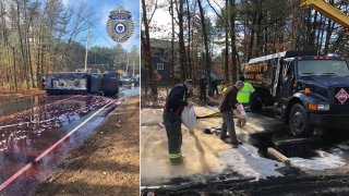 Billerica truck crash