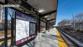 Blue Hill Avenue Commuter Rail stop 2