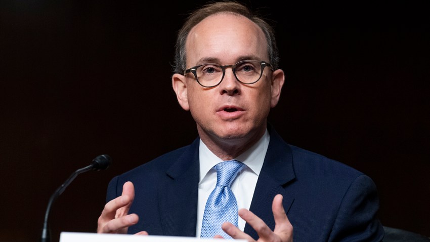 Cory Wilson, nominee for circuit judge for the Fifth Circuit Court of Appeals, testifies during his Senate Judiciary Committee confirmation hearing in Dirksen Building, May 20, 2020.