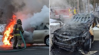 Acton Car Fire