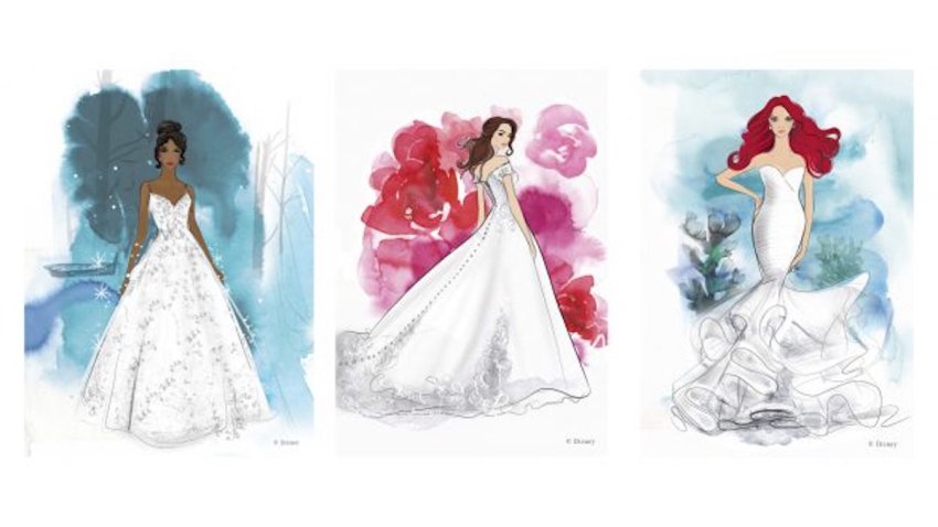 Disney princess wedding dresses 2020