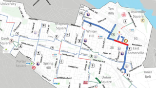somerville shared street map