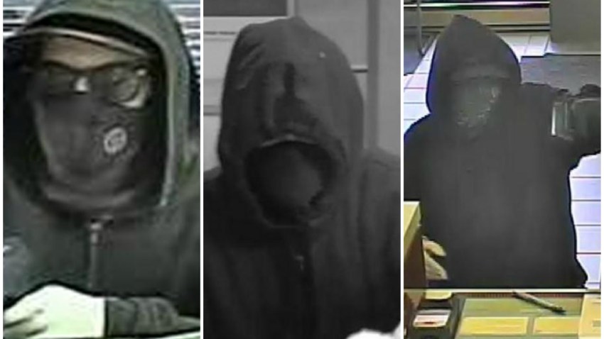 FBI Faceless Bandit collage