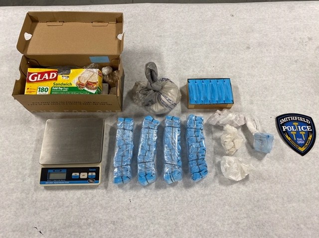 Drugs recovered during a series of raids in Massachusetts and Rhode Island