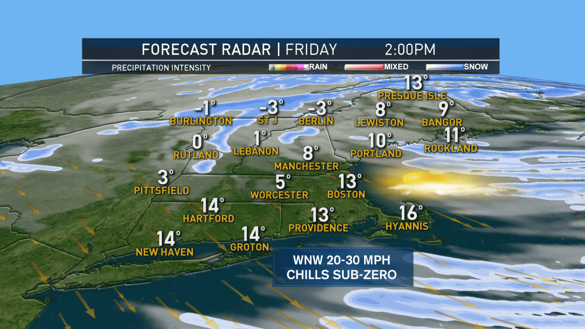 Wind Chill Factor Returns After Massive Storm NBC Boston