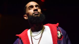 Rapper Nipsey Hussle