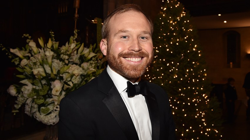 Pierce Bush attends the Wedding of Sharon Bush and Robert Murray at Central Presbyterian Church on Nov. 30, 2019, in New York City.