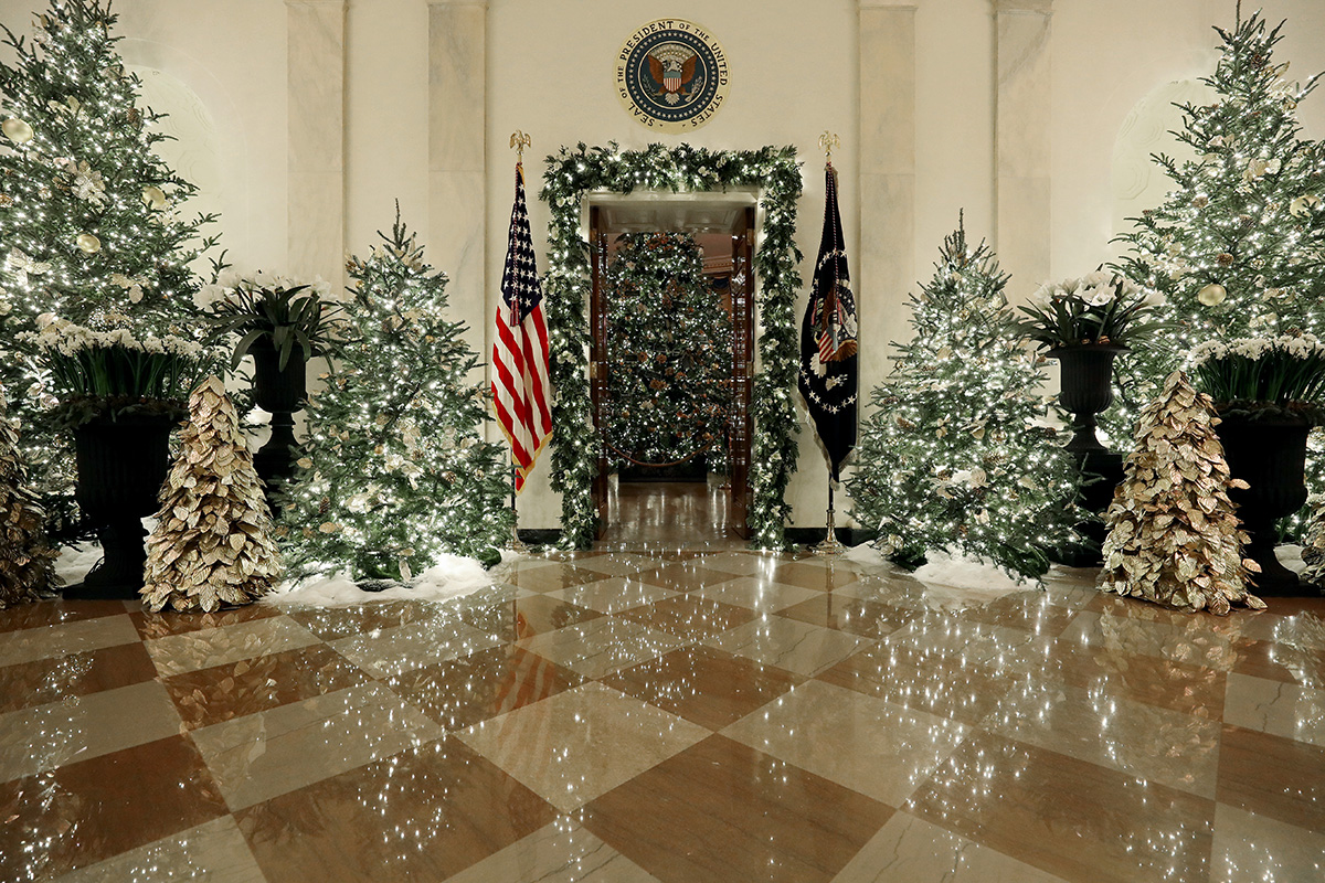 PHOTOS White House Christmas Decorations Unveiled NBC Boston