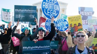 pro-choice activists Supreme Court