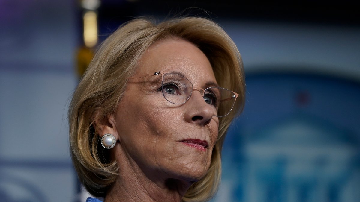 Aclu Sues Betsy Devos Over New Campus Sexual Assault Rules Nbc Boston 9818