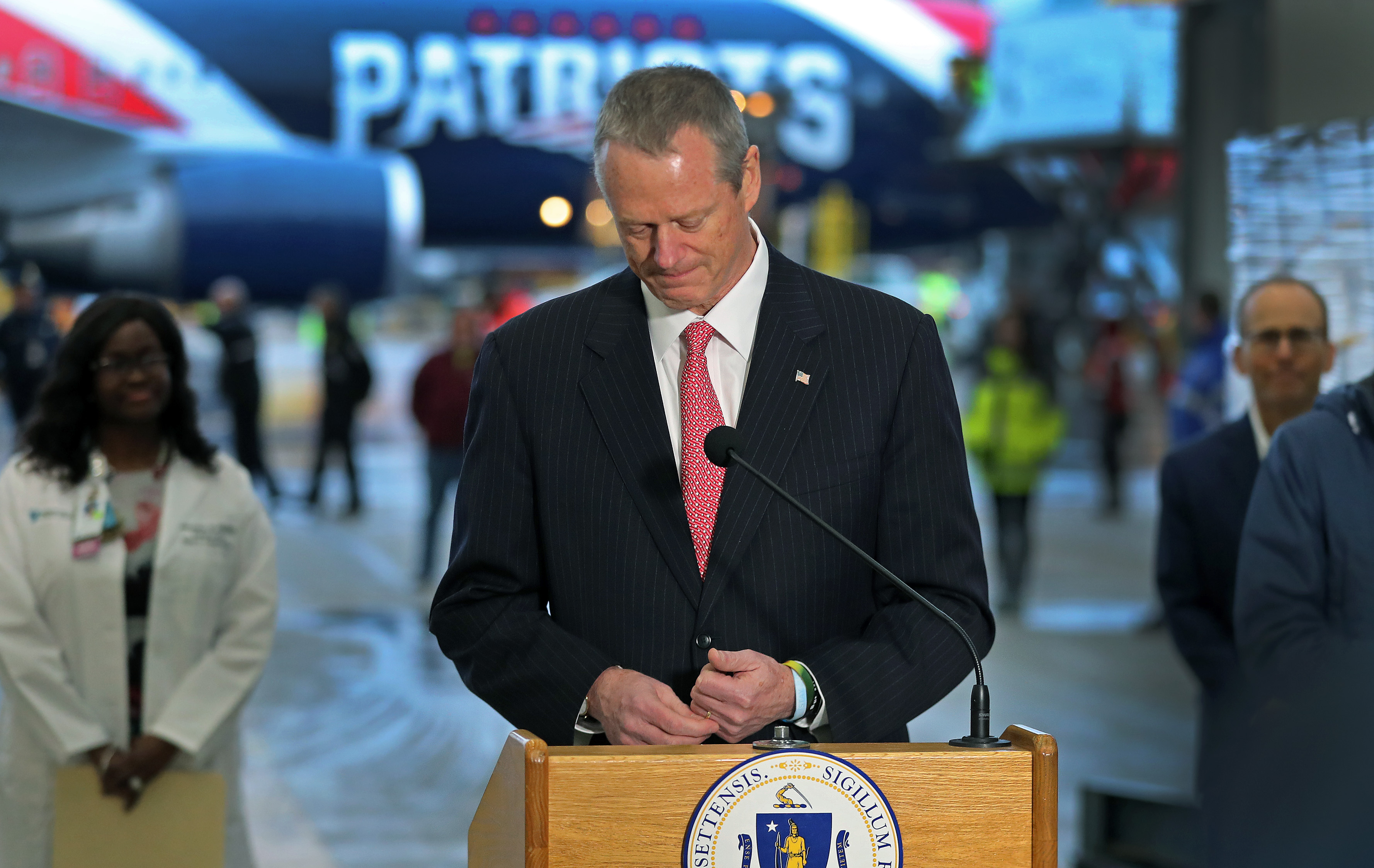 Why Gov. Baker Got So Emotional About the Patriots’ Mask Delivery NBC
