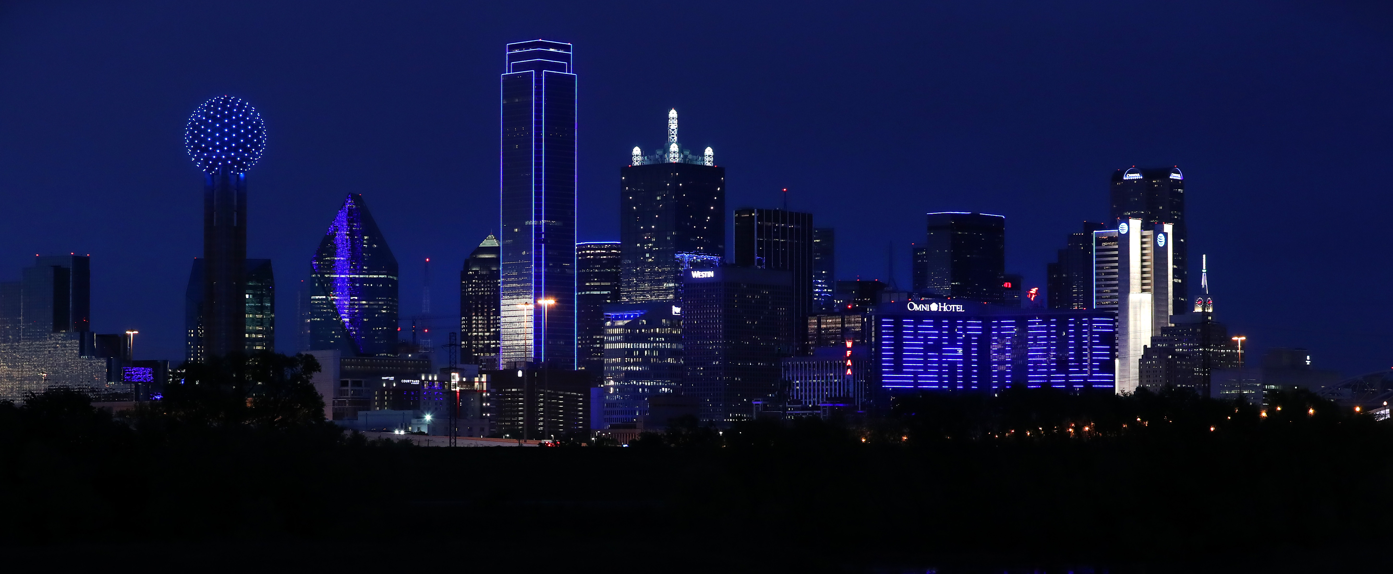 Lighblue Landmarks Lit In Support Of Essential Workers During Lit In Support Of Essential Workers