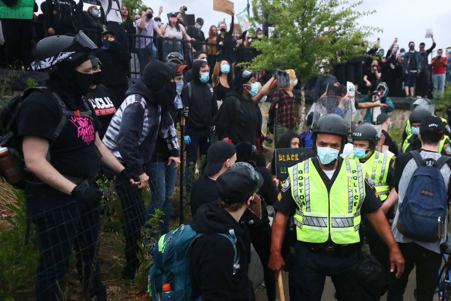 Photos: Thousands Turn Out for Protest in Boston – NBC Boston