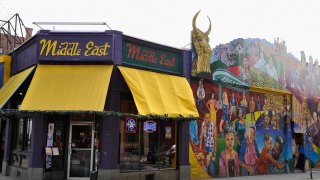 A file photo of the renowned Middle East Restaurant and Night Club, a much sought after performance venue for local acts in the Boston area, on March 4, 2013 in Central Square in Cambridge, Massachusetts.