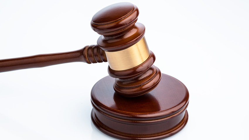 A generic wooden gavel
