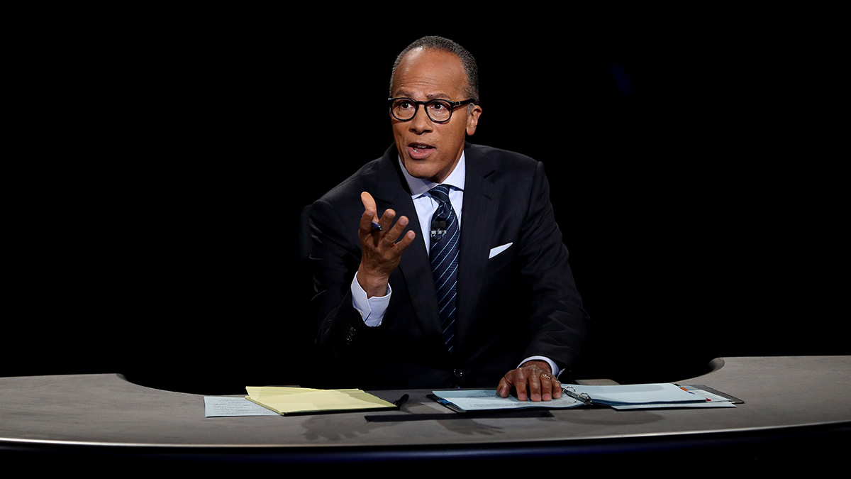 Lester Holt Is a Steadying Force for NBC as Anchor NBC Boston