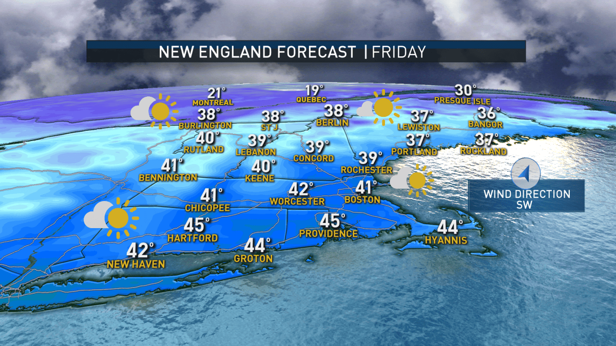 No Big Storms This Week, But That Won’t Last Long – NBC Boston