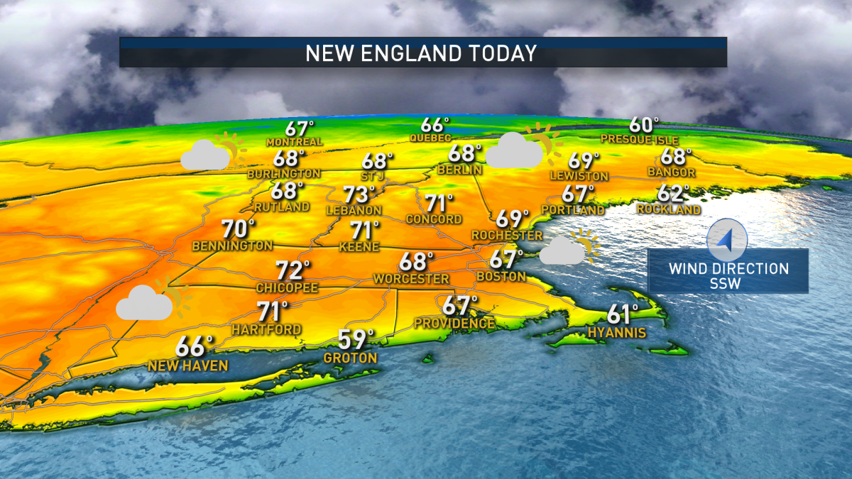 Summer-Like Weather Later This Week – NBC Boston
