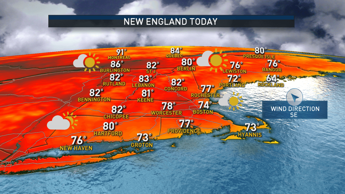 First Alert Weather: Damaging Thunderstorm Potential – NBC Boston