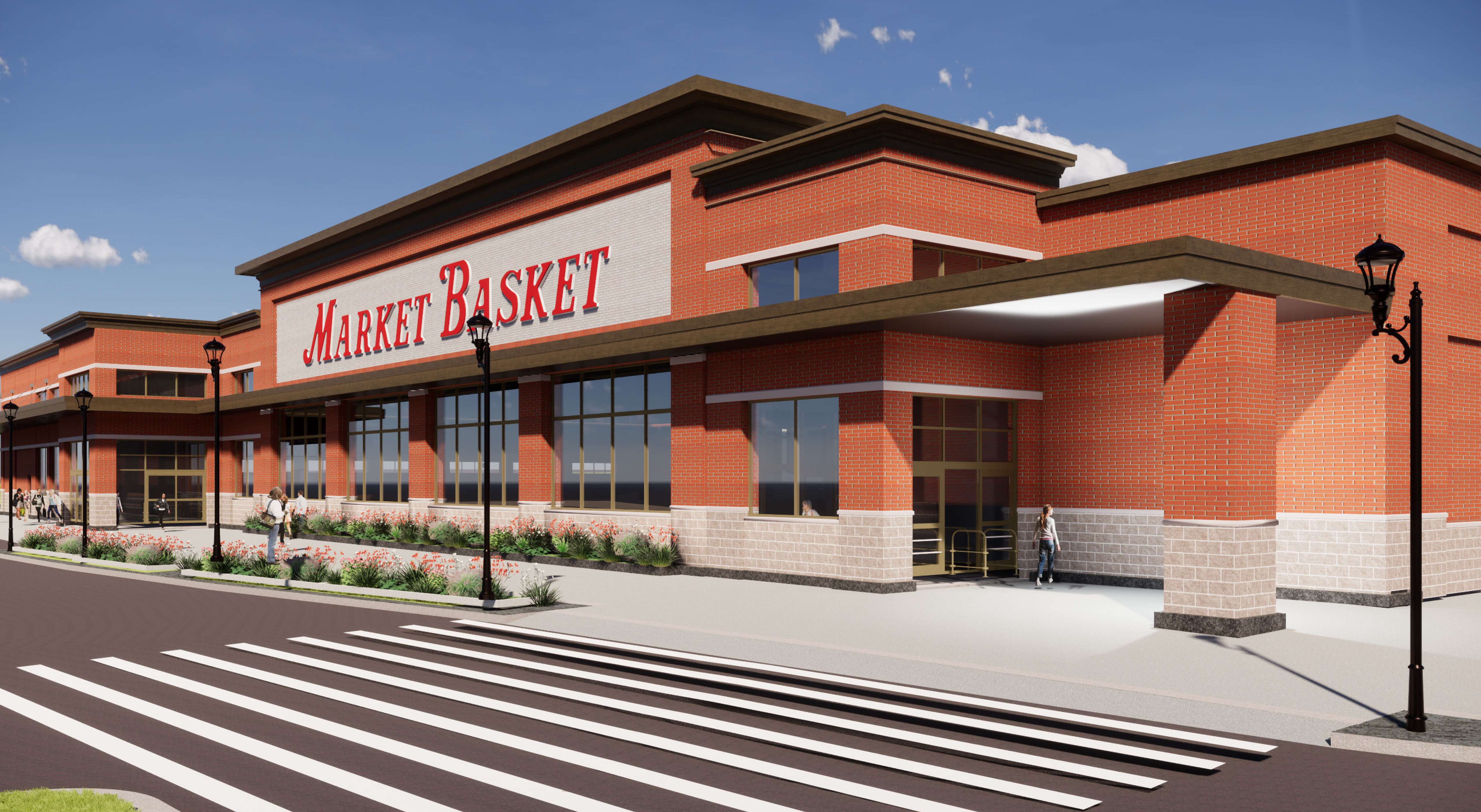Eat Up New England: INSIDE THE NEW MARKET BASKET IN WALTHAM