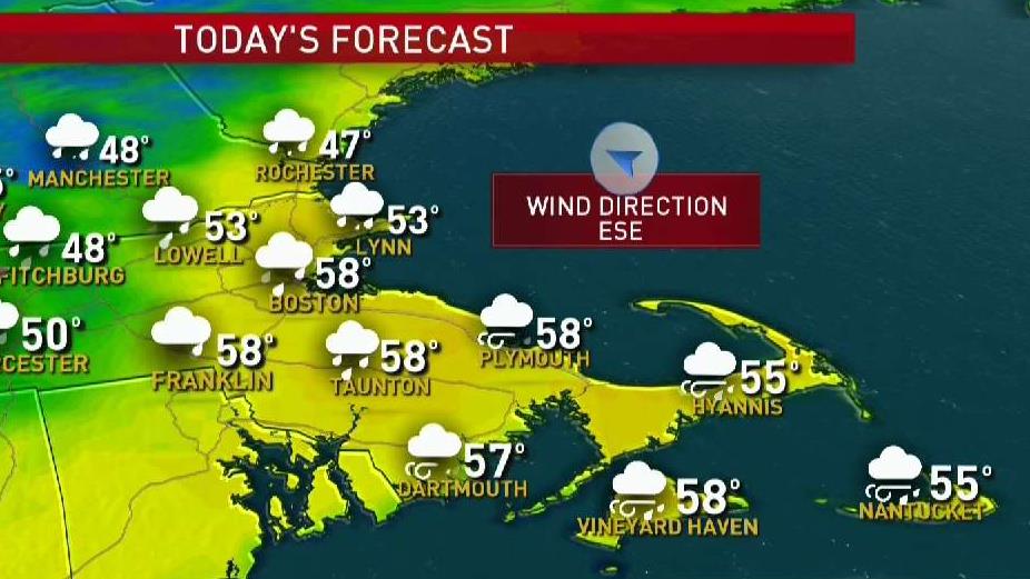 Weather Forecast: Rainy, Windy, Warm Saturday – NBC Boston