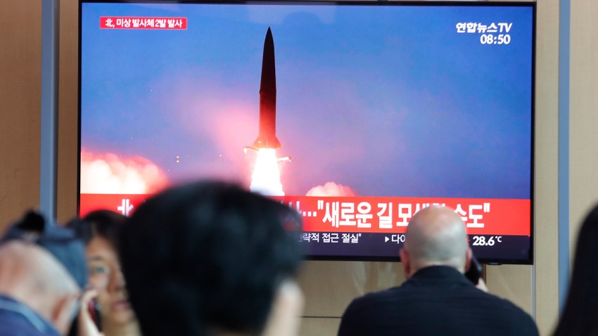 South Korea North Korea Projectiles