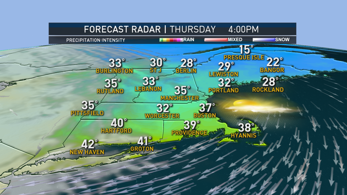 Temps to Briefly Cool Down Before Another WarmUp in New England NBC