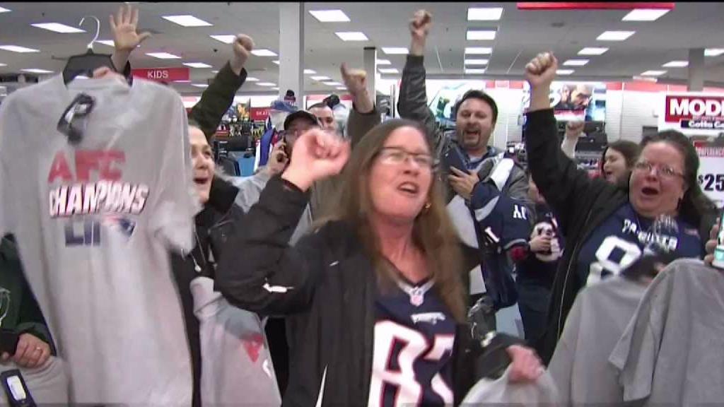 patriots afc championship gear