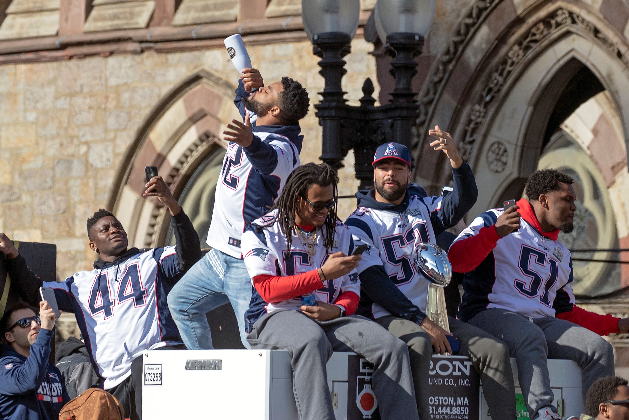 12 Amazing Images From This Year S Patriots Super Bowl Parade Nbc Boston